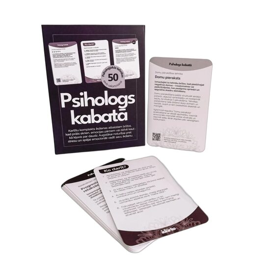 Kartīšu komplekts “Psihologs kabatā”